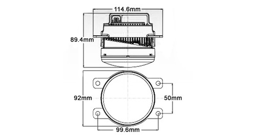 Stedi Universal LED Fog lights Type A