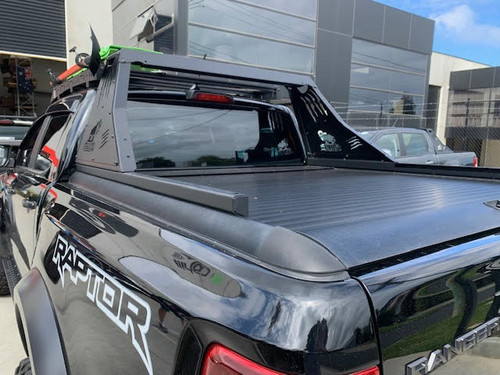 Angled roller shutter mount 