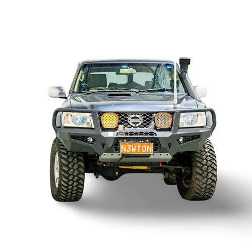 Cougar Bull bar suit Hi Mount winch, Nissan GU Patrol Y61, S4 2005-2016