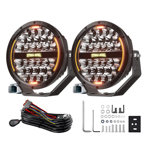 Night Slapper 9 inch LED Driving Lights Night Slapper 9 inch LED Driving Lights