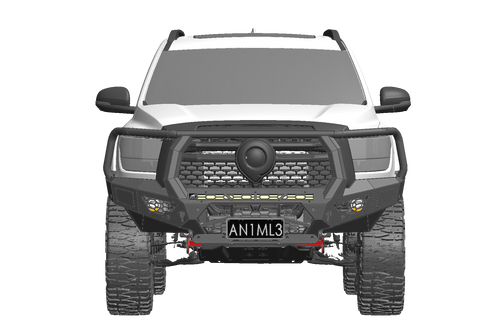 Toro Bull bar to suit, GWM Cannon Alpha, 2024- current