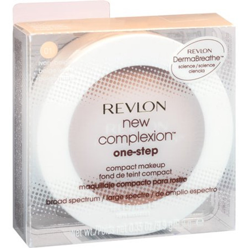 Revlon New Complexion One Step Oil Free Compact Makeup SPF 15 - 01 Ivory Beige Revlon New Complexion One Step Oil Free Compact Makeup SPF 15 - 01 Ivory Beige