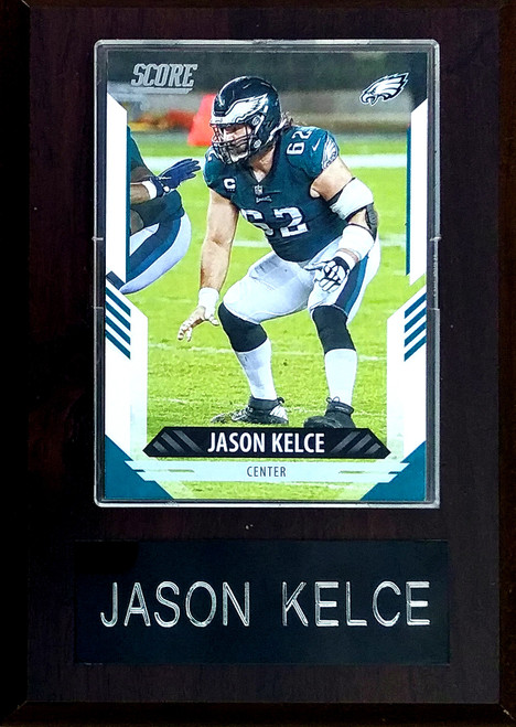 Jason Kelce Philadelphia Eagles Player Plaque