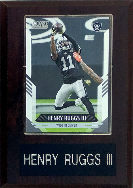 Henry Ruggs III Las Vegas Raiders Player Plaque