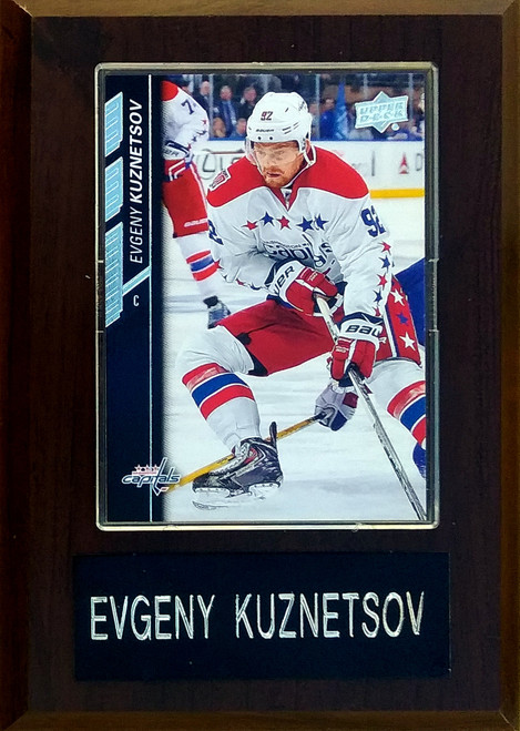 Evgeny Kuznetsov Washington Capitals Player Plaque