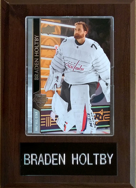 Braden Holtby Washington Capitals Player Plaque