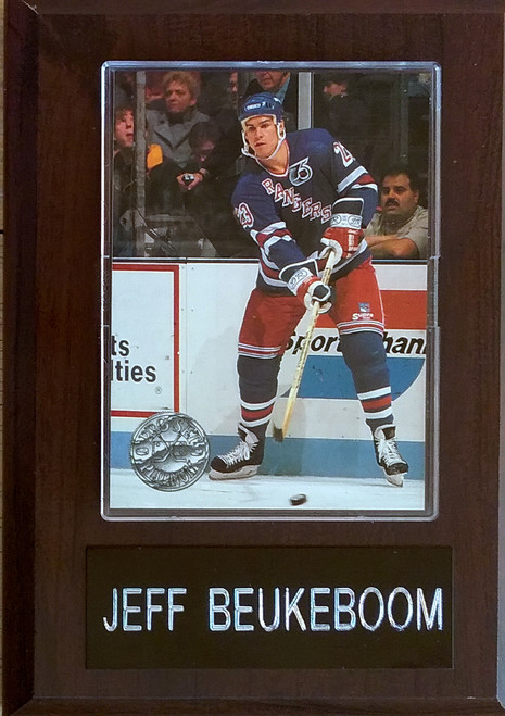 Jeff Beukeboom New York Rangers Player Plaque