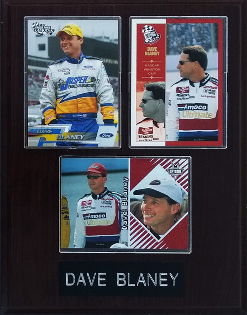 Dave Blaney NASCAR 3-Card 7x9 Plaque