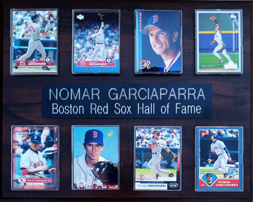 Nomar Garciaparra Boston Red Sox 8-Card 12x15 Cherry-Finished Plaque