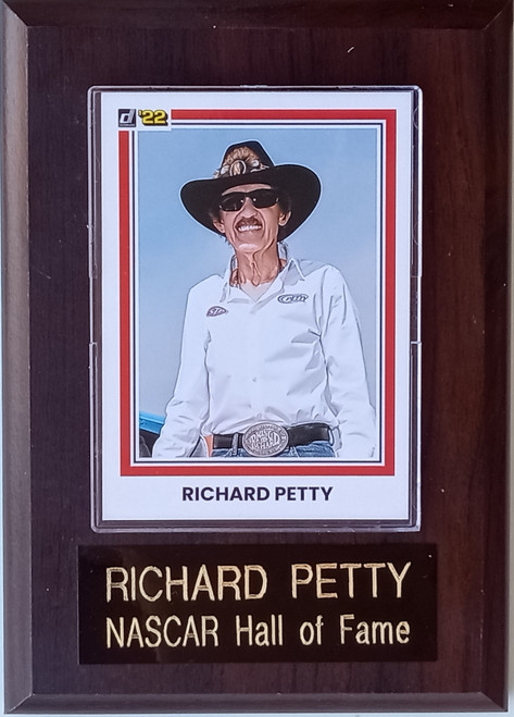 Richard Petty NASCAR Player Plaque