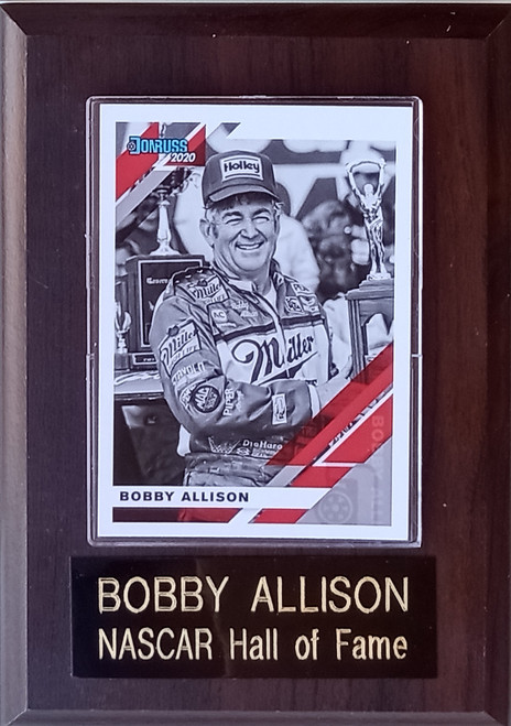 Bobby Allison NASCAR Player Plaque