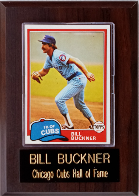 Bill Buckner Chicago Cubs Player Plaque