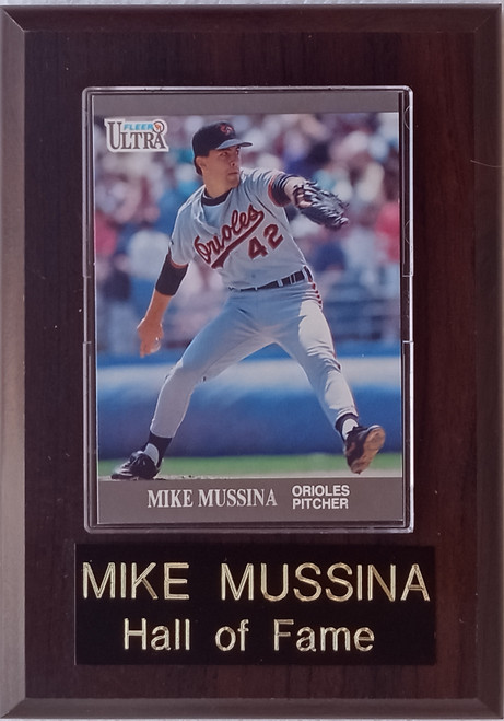 Mike Mussina Baltimore Orioles Player Plaque