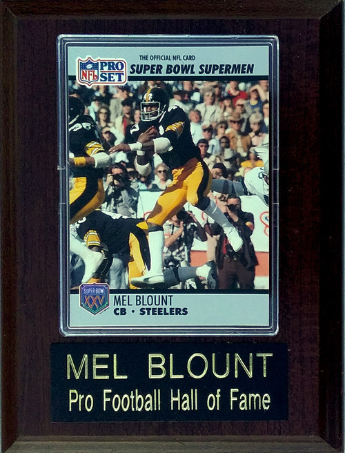 Mel Blount Pittsburgh Steelers Player Plaque