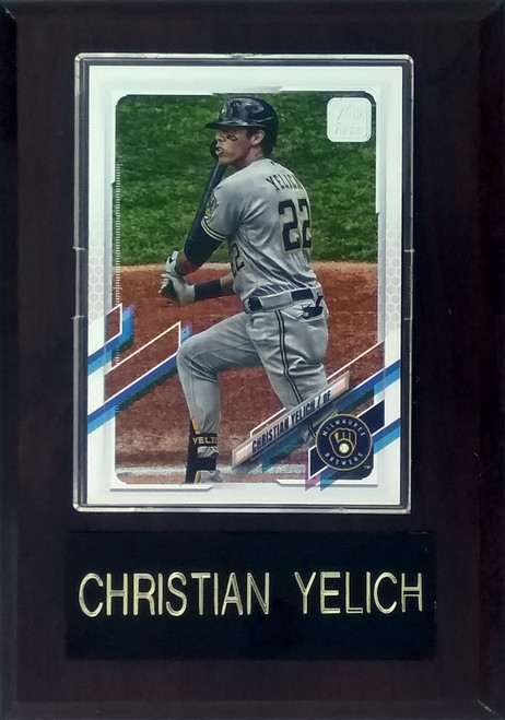 Christian Yelich Milwaukee Brewers Player Plaque