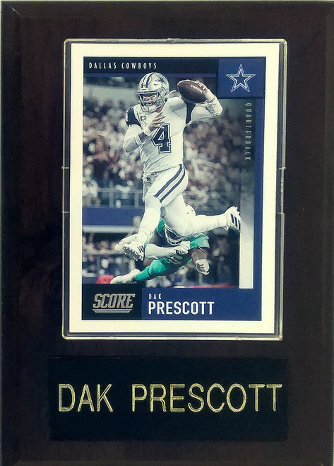 Dak Prescott Dallas Cowboys Player Plaque