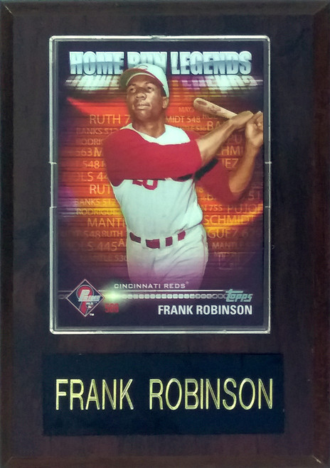 Frank Robinson Cincinnati Reds Player Plaque