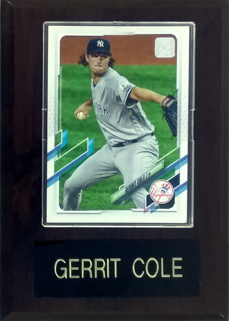 Gerrit Cole New York Yankees Player Plaque