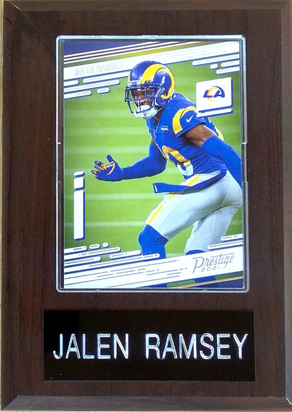 Jalen Ramsey Los Angeles Rams Player Plaque