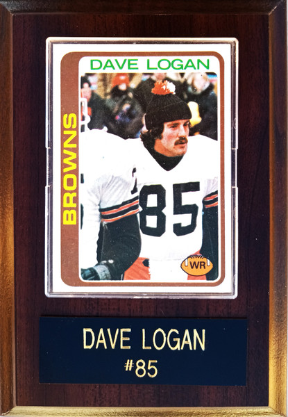 Dave Logan Cleveland Browns Player Plaque