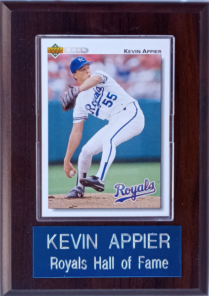 Kevin Appier Kansas City Royals Player Plaque (Blue)