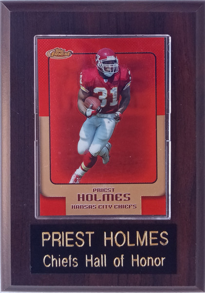 Priest Holmes Kansas City Chiefs Player Plaque B