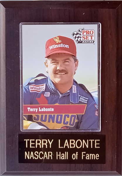 Terry Labonte NASCAR Player Plaque