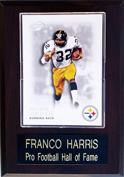 Franco Harris Pittsburgh Steelers Player Plaque Franco Harris Pittsburgh Steelers Player Plaque