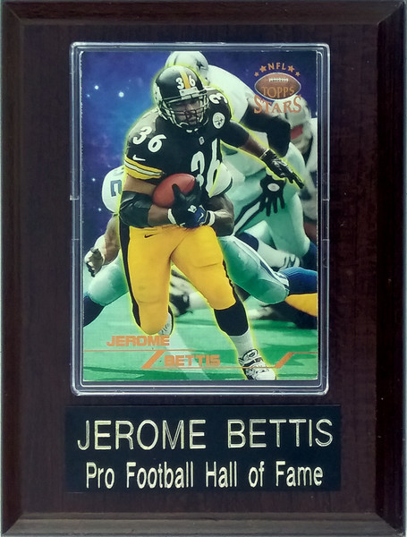 Jerome Bettis Pittsburgh Steelers Player Plaque