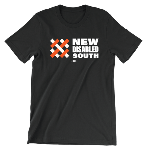New Disabled South Logo (Unisex Black Tee)