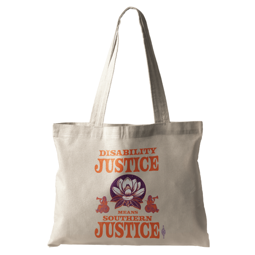 Southern Justice (Natural Canvas Tote)