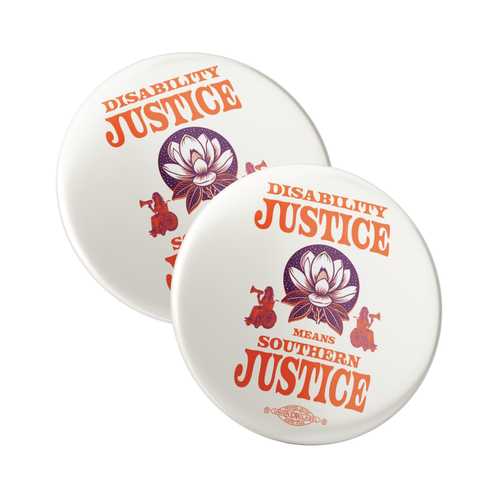Southern Justice (2.25" Pin-Back Button -- Pack Of Two!)