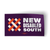 New Disabled South Logo (4" x 2.25" Vinyl Sticker -- Pack of Two!)