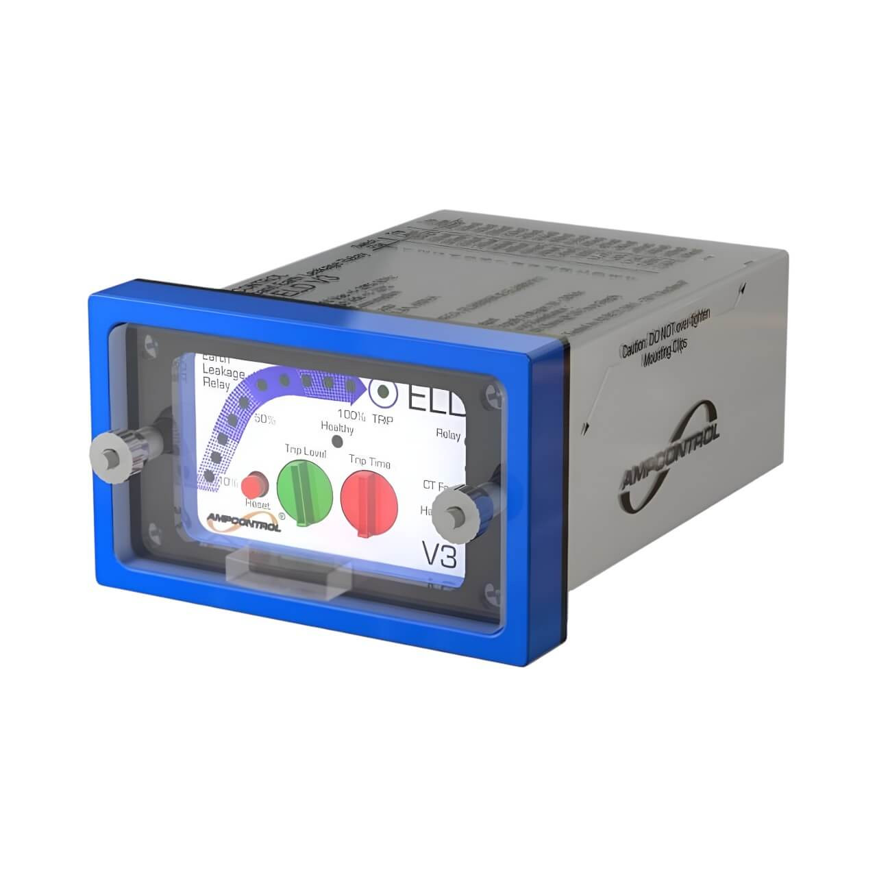 Ampcontrol ELD V3 Earth Leakage Relay, 4-20mA Output, IP56, DIN