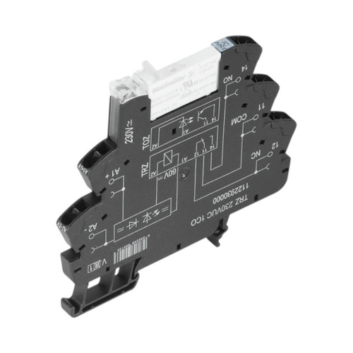 Weidmuller TRZ Compact Relay, SPDT, 6A, 24-230V AC/DC Coil, 250V AC Switching, Tension-clamp Connection