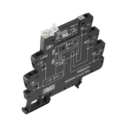 Weidmuller TOS Solid State Relay Module, 24-230V AC/DC, 1NO, 1A 230V AC, DIN Rail Mount