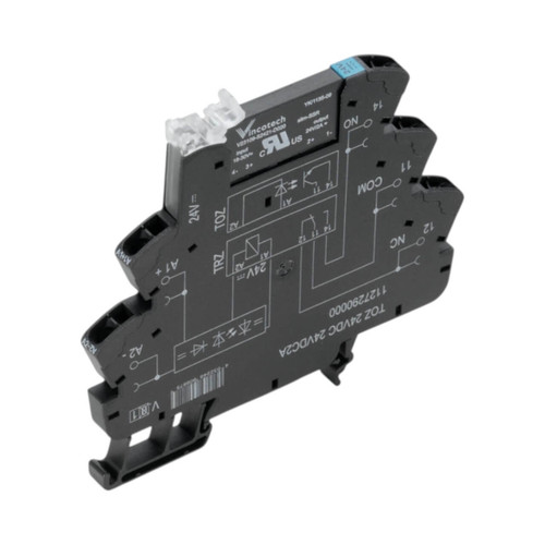 Weidmuller TOZ Solid-State Relay, 1 NO Contact, 24V DC Control, 3-33V DC Switching, 2A, TS 35 DIN Rail Mount