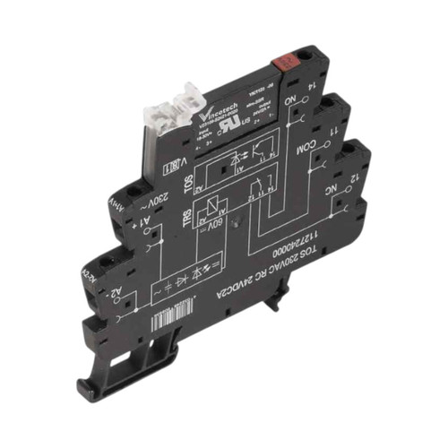 Weidmuller TOS Solid-State Relay Module, 230V AC, 1NO, 2A 24V DC, DIN Rail Mount