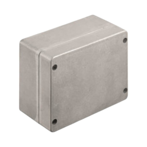 Weidmuller KLIPPON K6 Empty Aluminum Enclosure, Silver, 200x160x100mm, IP68, 4 Screw