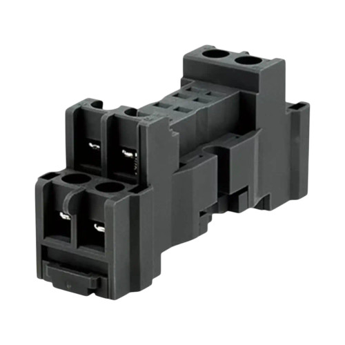 Idec SY2S Relay Socket, 8-Pin, 7A, 300V, DIN Rail, Screw Terminal, Finger-Safe, for RY2S Relays