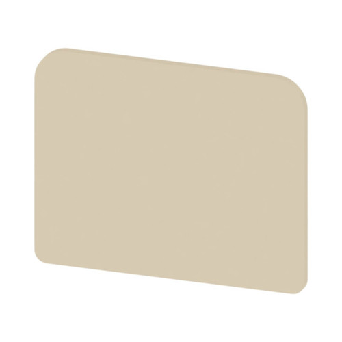 Weidmuller TW SAKD2.5N Partition Plate, Beige, Snap-On, for SAKD 2.5N Feed-through Terminal Blocks