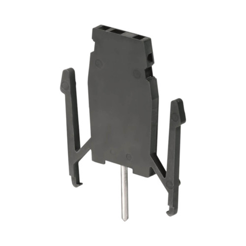 Weidmuller WTA Test Adapter Terminal, 1.5mm², 250V, 6A, Screw Connection, Black, Snap In