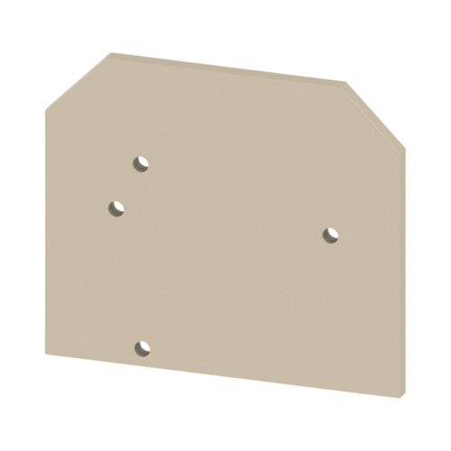 Weidmuller TW AKZ2.5 Partition Plate for Terminal Blocks, Beige, Snap-On Mount