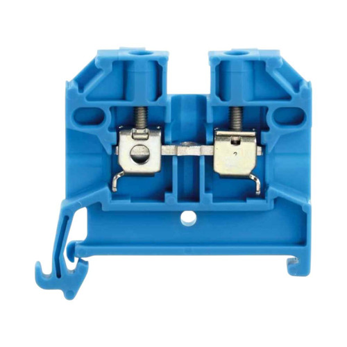 Weidmuller SAK 2.5/35 BL Feed-Through Terminal Block, 2.5mm², 24A, 800V, Screw Connection, Blue, TS 35 Mount
