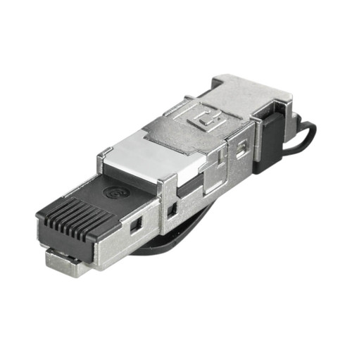 Weidmuller Industrial Ethernet RJ45 Plug In Connector, Cat.6A, Straight, IDC, 0.85-1.6mm², 5.5-8.5mm Cable