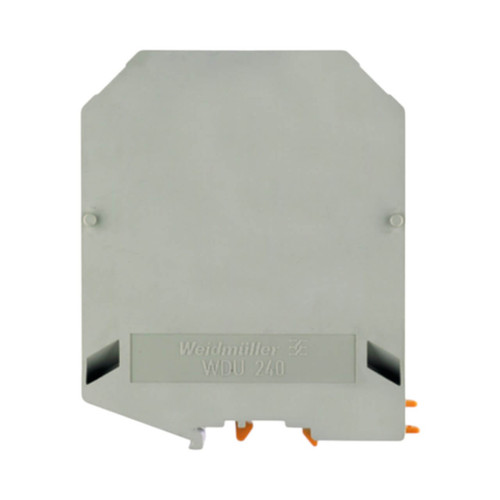 Weidmuller WDU 240 Feed-Through Terminal Block, 240mm², 415A, 1000V, Screw Connection, Beige, TS 35 Mount