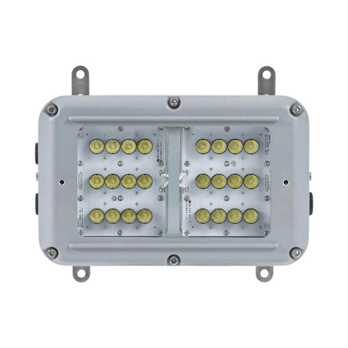 Raytec SPARTAN Hazardous Area Bulkhead LED Light, 37W, Emergency Backup, Metal Body, ATEX/IECEx, Zone 1/21