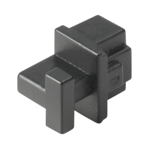Weidmuller IE-DPC Dust Protection Cap for RJ45 Ports, Black, Thermoplastic Rubber, IP20