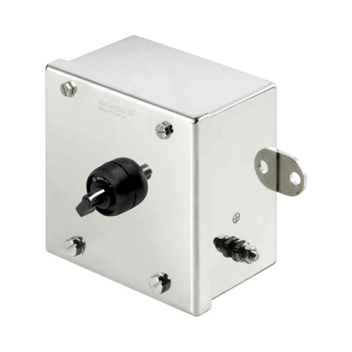 Weidmuller Hazardous Area Control Station with Switch, 2 Position, 2NO, Stainless Steel, 150x150x90mm, IECEx