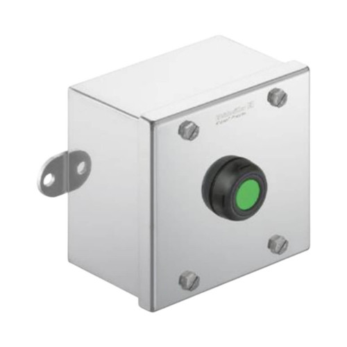 Weidmuller Hazardous Local Control Station, 1x Green Push Button 1NO/1NC, 150x150x90mm, IECEx, Ex de